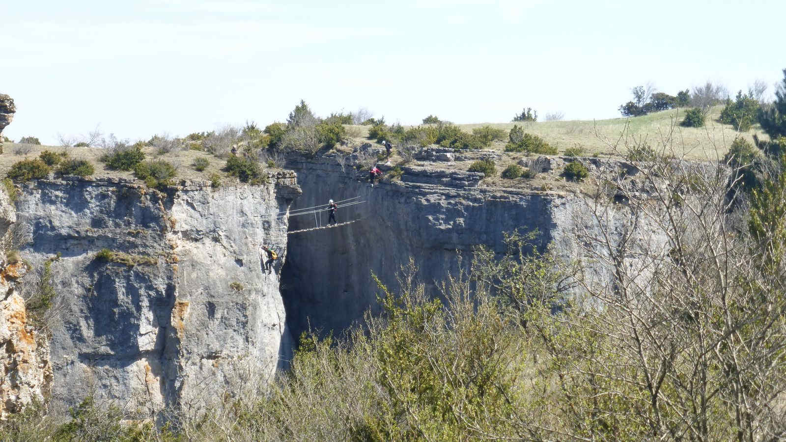 Via Ferrata dans les Gorges du Tarn